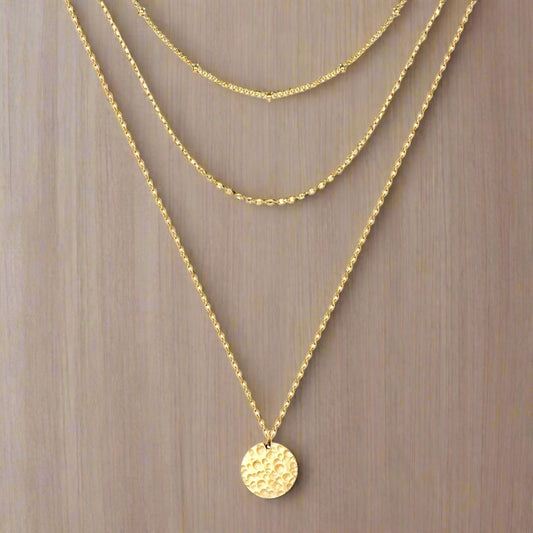 waterproof layered necklace