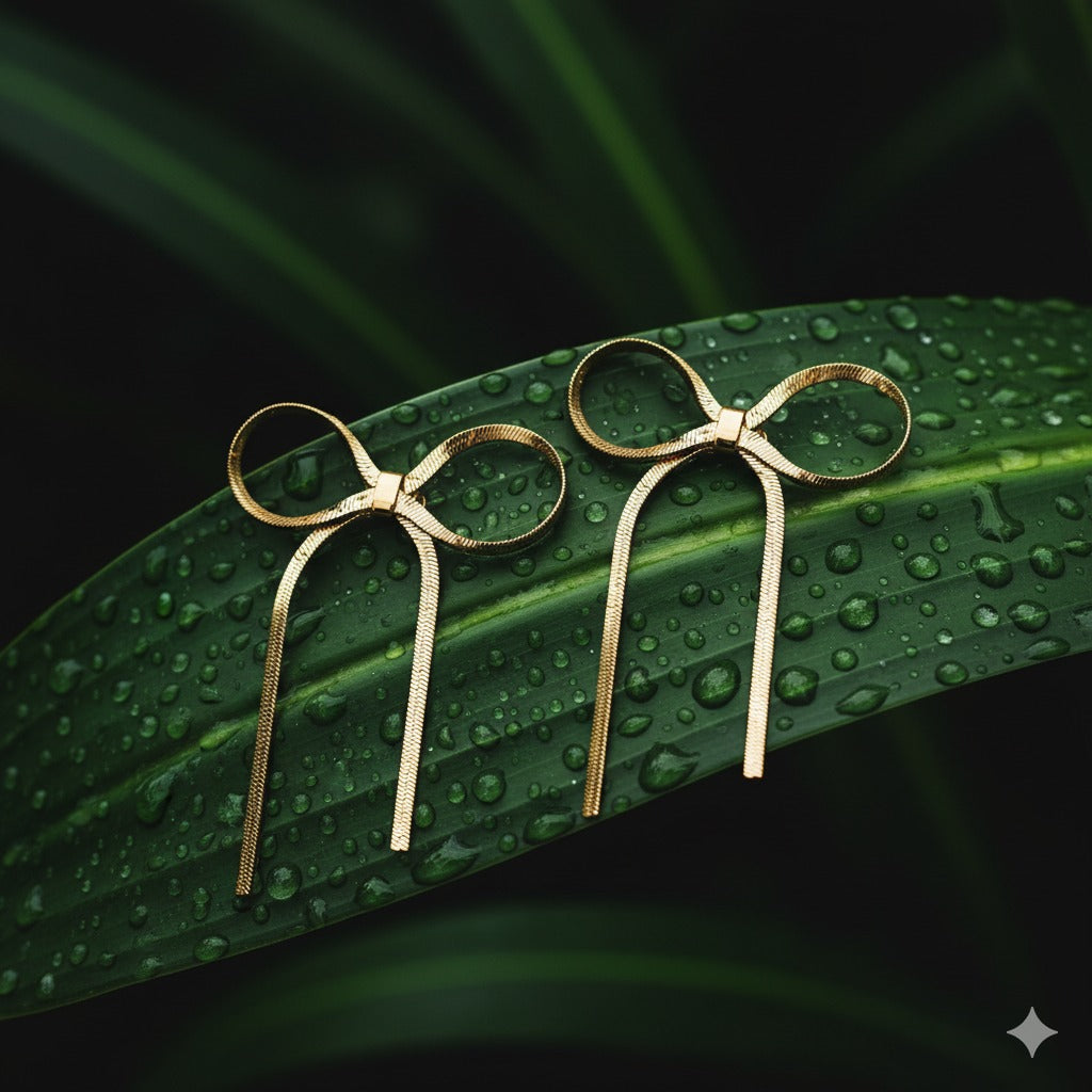 Graceful Knot Earrings