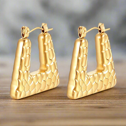 waterproof dangle earrings