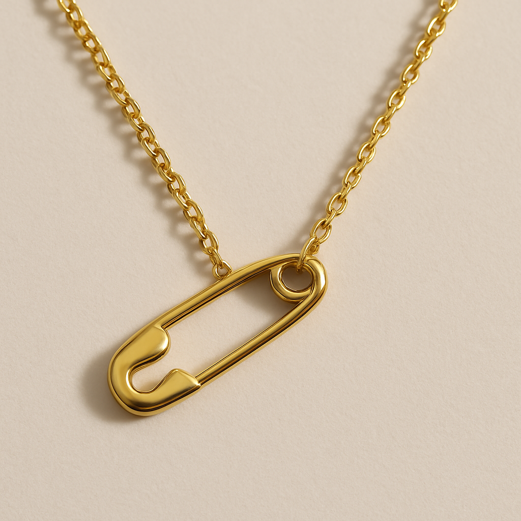 What Does the Safety Pin Necklace Mean? – Dvassa