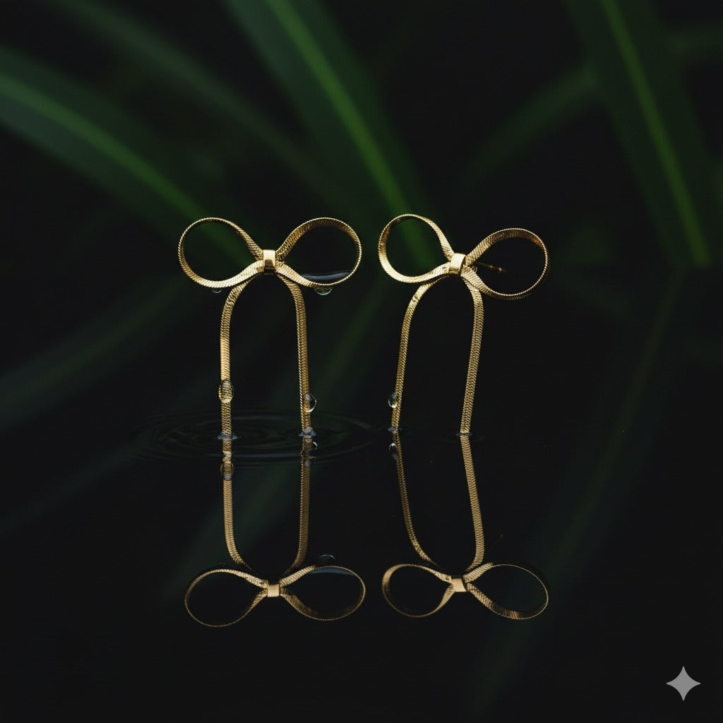 Graceful Knot Earrings