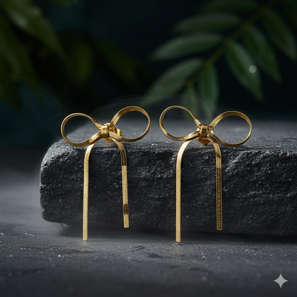 Graceful Knot Earrings