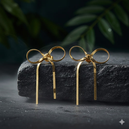 Graceful Knot Earrings