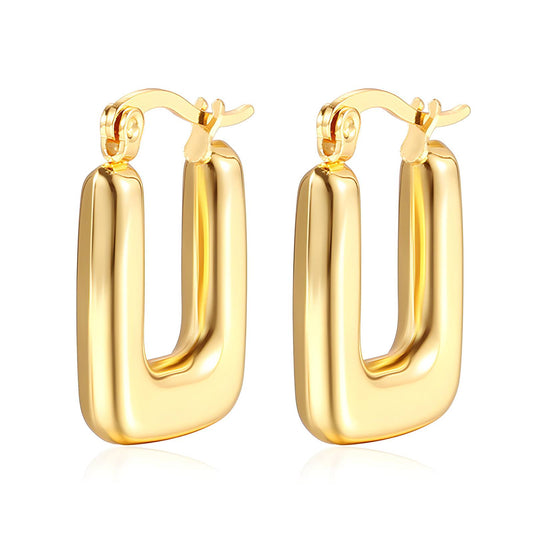 Sleek U Earrings