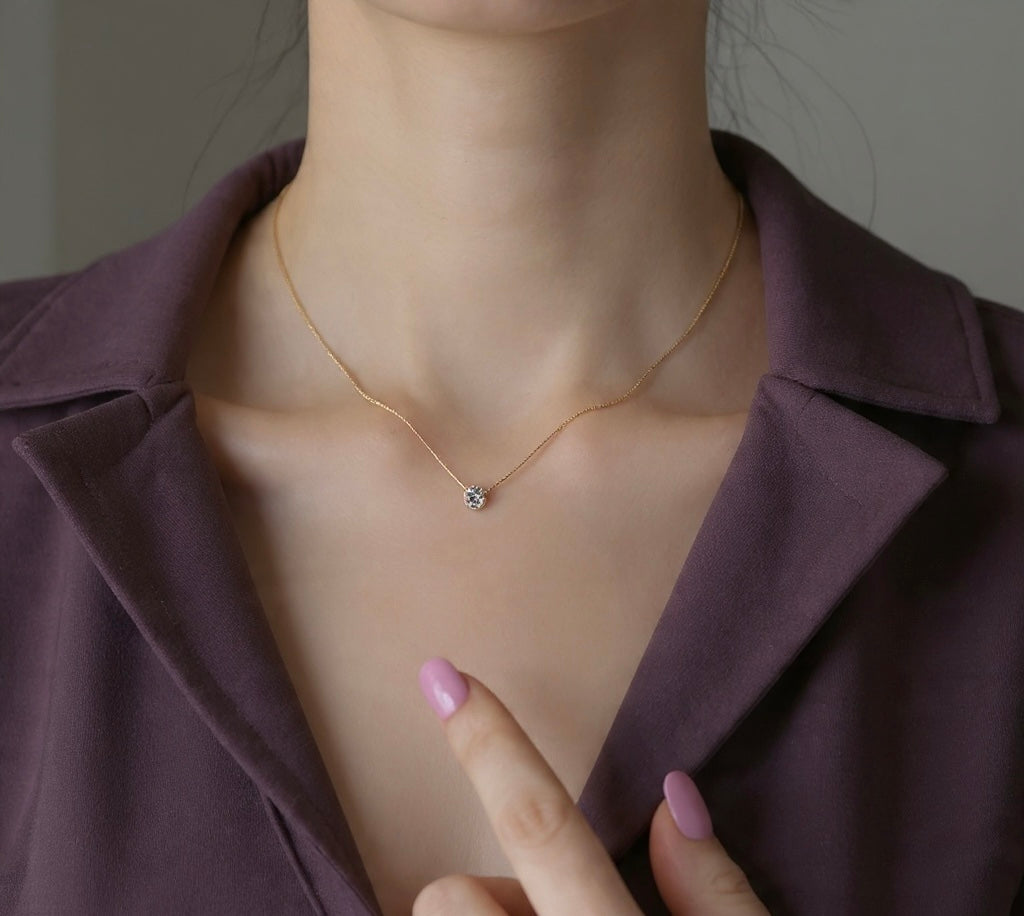 Dewdrop Shine Necklace - Dvassa