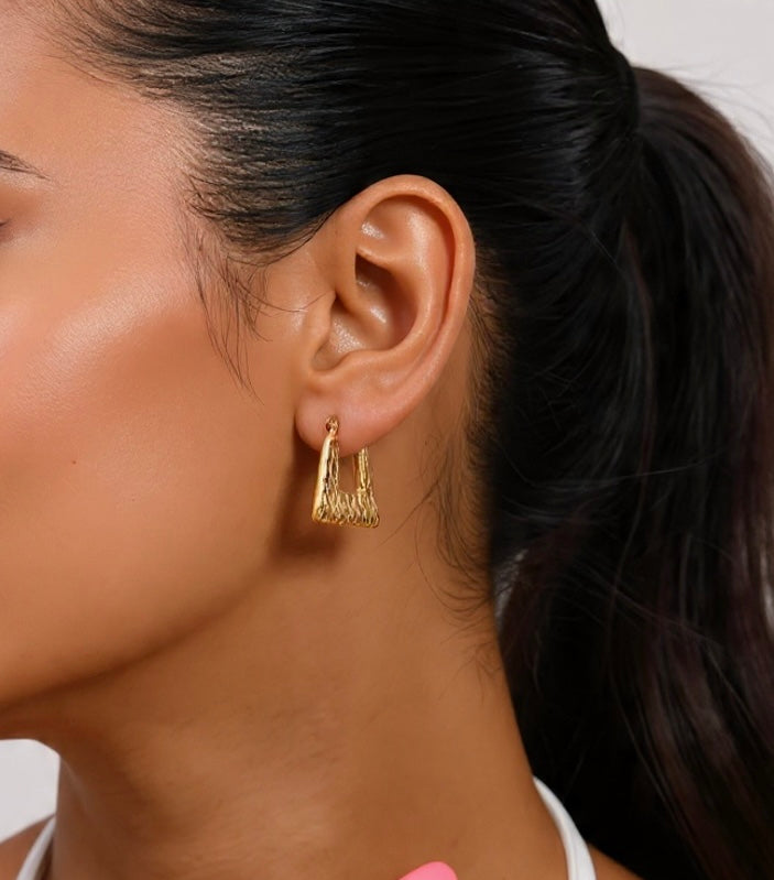 Goldfish Drip Earrings - Dvassa