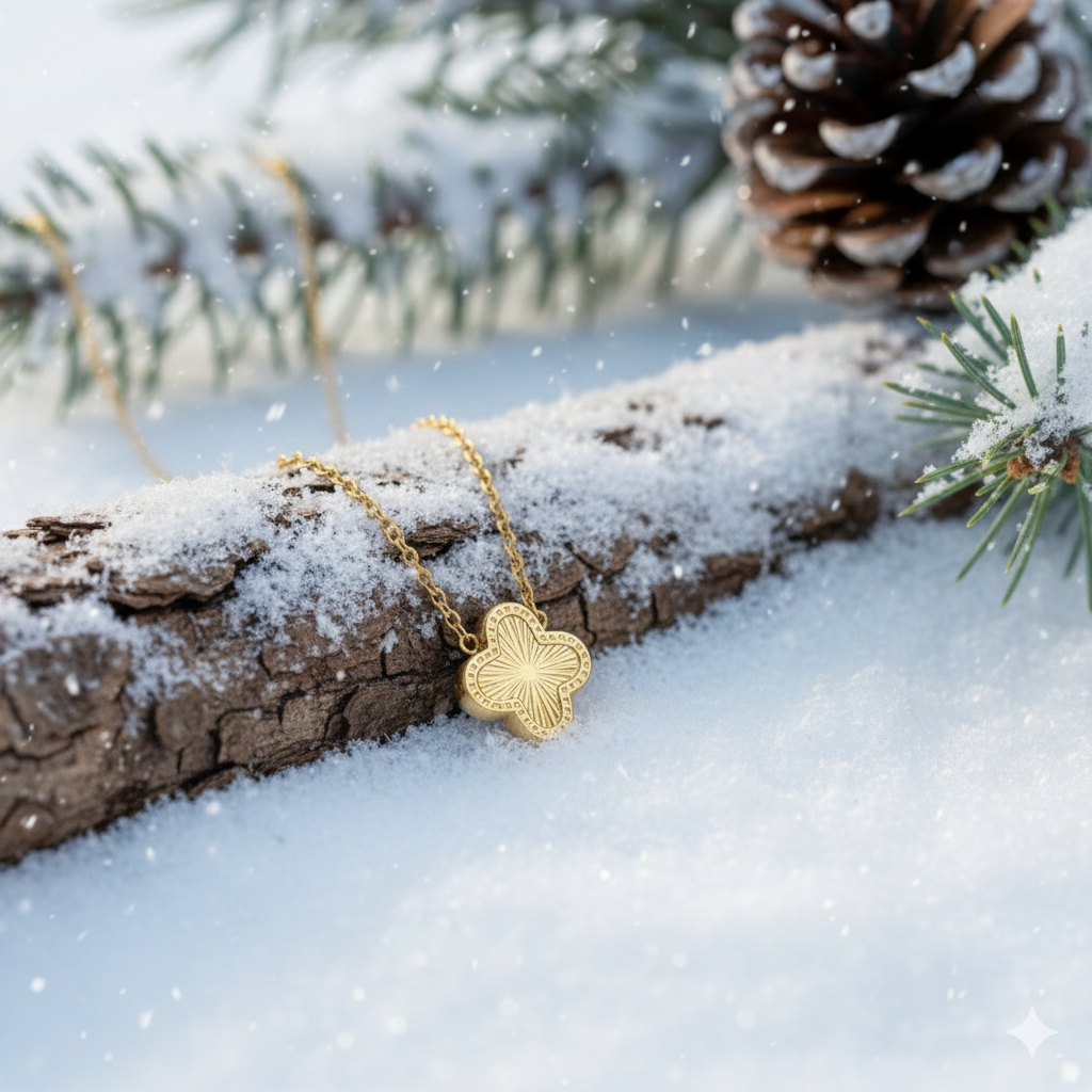 Lucky Charm Clover Necklace