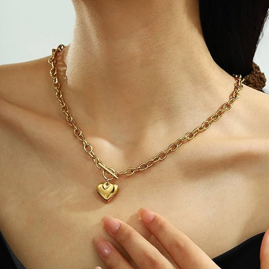 elegant waterproof stainless steel necklace by dvassa