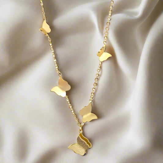 butterfly gold plated costume aaccessory