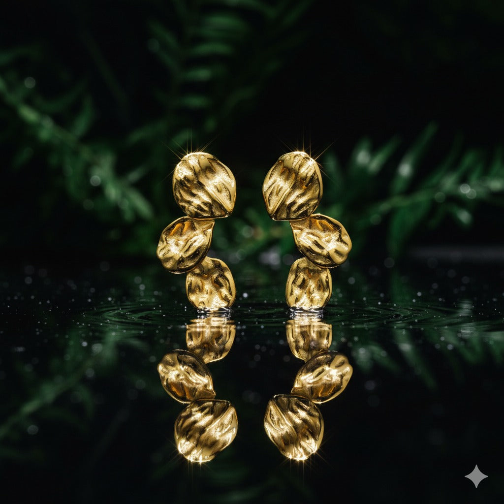 Hammered Party Earrings