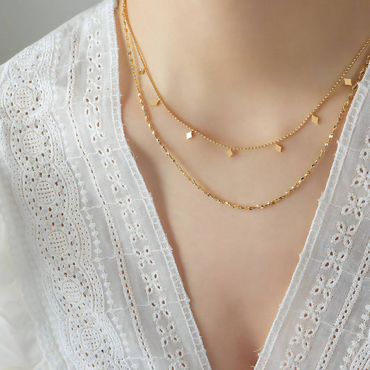 sweatproof & anti tarnish necklace