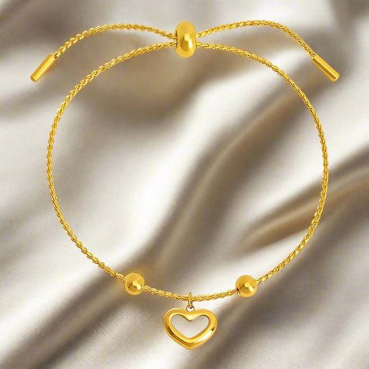 dainty gold plated costume bracelet
